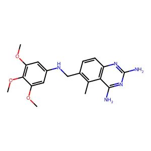 Trimetrexate structure