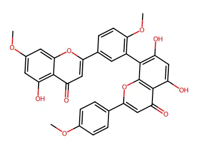 Sciadopitysin structure
