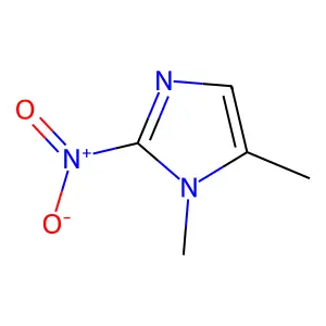 1,5-Dimethyl-2-nitro-1H-imidazole structure