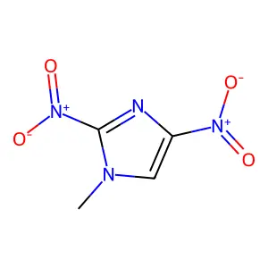 1-Methyl-2,4-dinitro-1H-imidazole structure