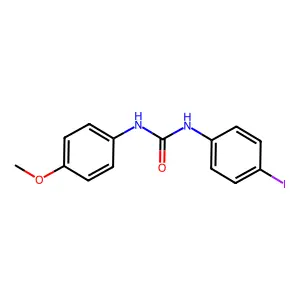1-(4-Iodophenyl)-3-(4-methoxyphenyl)urea structure