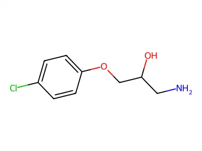 1-Amino-3-(4-chloro-phenoxy)-propan-2-ol structure
