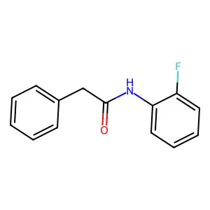 N-(2-fluorophenyl)-2-phenylacetamide structure
