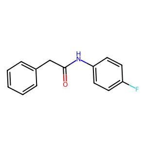 N-(4-fluorophenyl)-2-phenylacetamide structure
