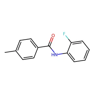 N-(2-Fluorophenyl)-4-methylbenzamide structure