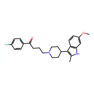 Mindoperone structure