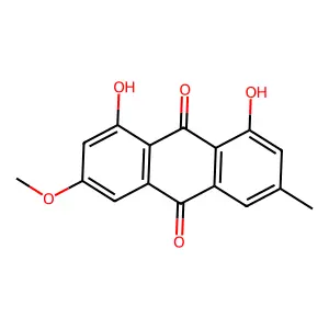 大黄素甲醚 structure