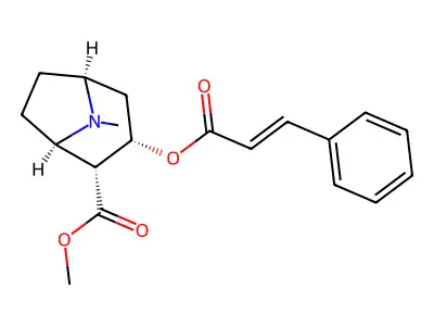 Cinnamoylcocaine structure