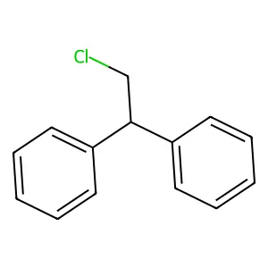 (2-Chloro-1-phenylethyl)benzene structure