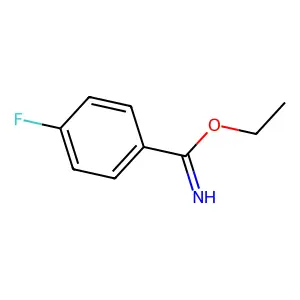 Ethyl 4-fluorobenzimidate structure