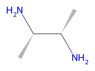 2,3-丁二胺 structure
