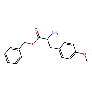 Benzyl 2-amino-3-(4-methoxyphenyl)propanoate structure