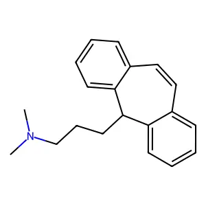 N,N-Dimethyl-5H-dibenzo(a,d)cycloheptene-5-propanamine structure