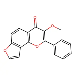 水黄皮素 structure