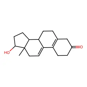 17beta-Hydroxyestra-5(10),9(11)-dien-3-one structure