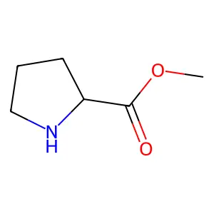 Methyl DL-prolinate structure
