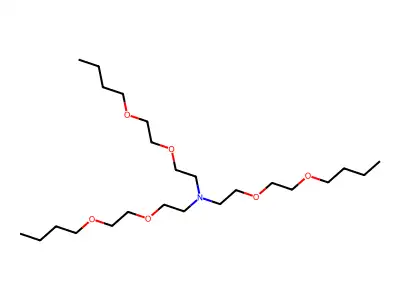 2-(2-butoxyethoxy)-N,N-bis[2-(2-butoxyethoxy)ethyl]ethanamine structure