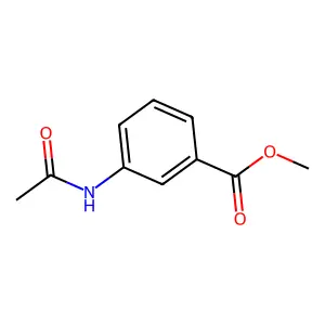 Methyl 3-acetamidobenzoate structure