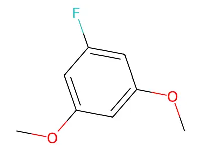 1-Fluoro-3,5-dimethoxybenzene structure