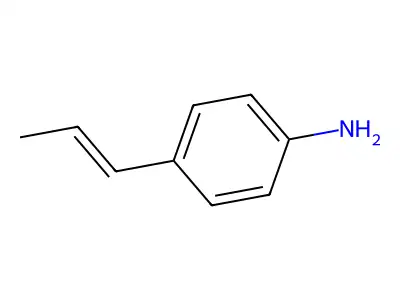 4-Propenyl-phenylamine structure