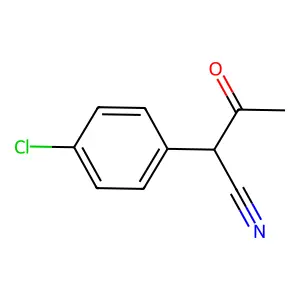 α-乙酰基-4-氯苯乙腈 structure