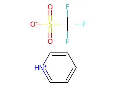 Pyridinium Trifluoromethanesulfonate structure