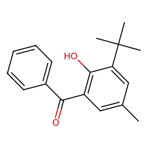 3-(Tert-butyl)-2-hydroxy-5-methylphenyl phenyl ketone structure