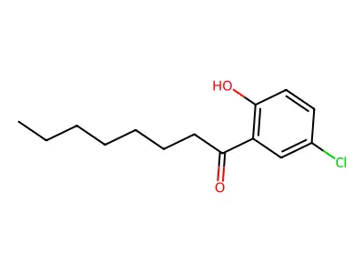1-(5-Chloro-2-hydroxyphenyl)octan-1-one structure