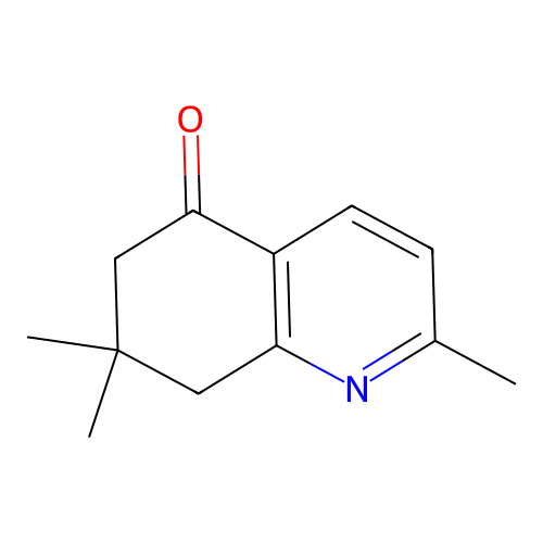 2,7,7-trimethyl-7,8-dihydro-5(6H)-quinolinone structure
