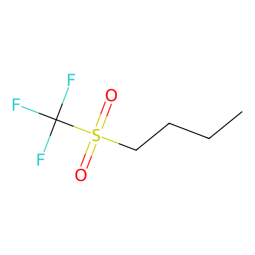 1-Butyl trifluormethyl sulfone structure