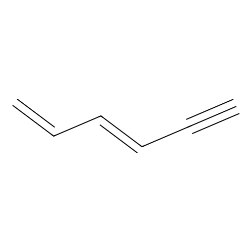 Butadienylacetylene structure