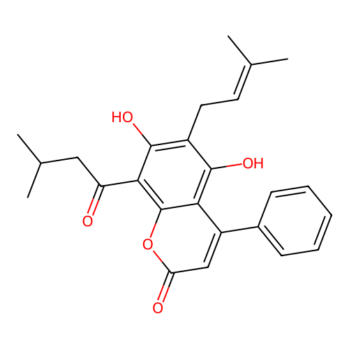 Mammea A/BA structure