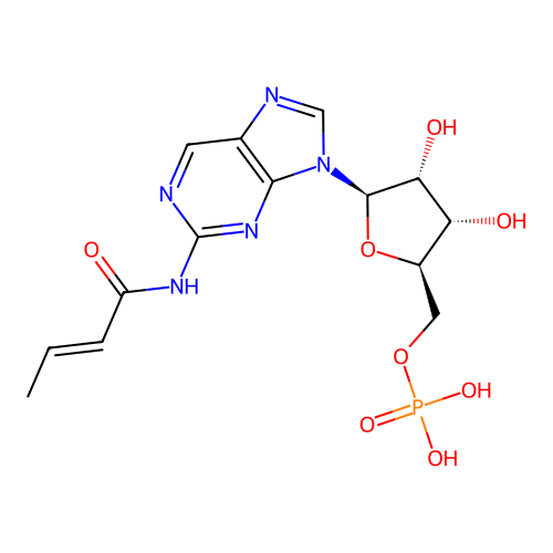 monobutyryl cyclic GMP structure
