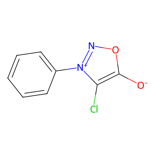3-Phenyl-4-chlorosydnone structure
