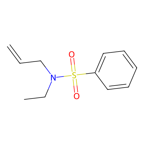 Benzenesulfonamide, N-ethyl-N-2-propenyl- structure