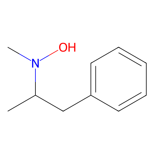 N-Hydroxymethamphetamine structure