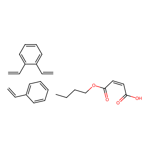 1,2-bis(ethenyl)benzene;(Z)-4-butoxy-4-oxobut-2-enoic acid;styrene structure