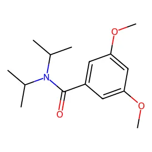 3,5-dimethoxy-N,N-di(propan-2-yl)benzamide structure