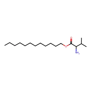(S)-dodecyl 2-amino-3-methylbutanoate structure