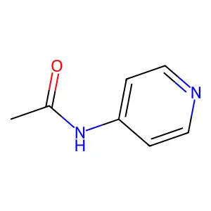 N-4-吡啶基乙酰胺 structure