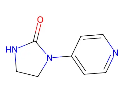 1-Pyridin-4-yl-imidazolidin-2-one structure