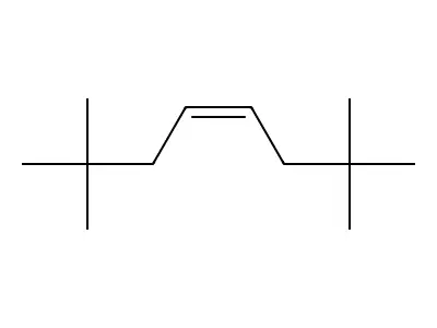 cis-2,2,7,7-Tetramethyl-4-octene structure