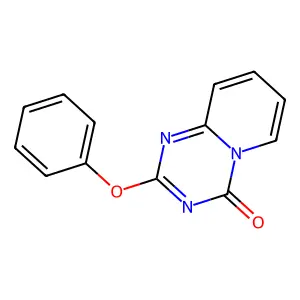 2-Phenoxypyrido[1,2-a][1,3,5]triazin-4-one structure