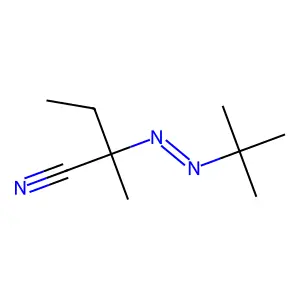 2-(tert-Butylazo)-2-butanenitrile structure