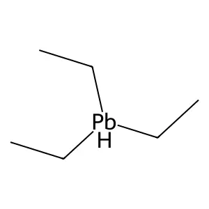 Triethyl lead structure