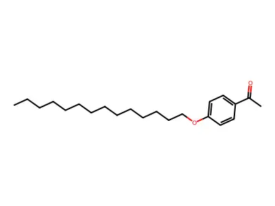 Ethanone, 1-[4-(tetradecyloxy)phenyl]- structure
