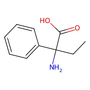 (2S)-2-amino-2-phenylbutanoic acid structure
