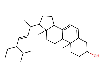 7-Dehydrostigmasterol structure