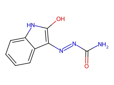 Isatin 3-semicarbazone structure
