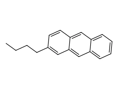 2-Butylanthracene structure